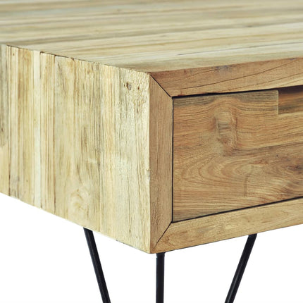 Meuble Tv 120X35X35 Cm Teck Massif