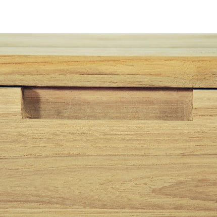 Meuble Tv 120X35X35 Cm Teck Massif
