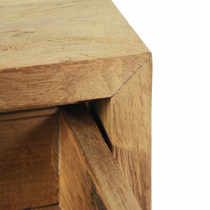 Table De Chevet 40X30X50 Cm Teck