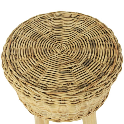 Tabouret De Bar Rotin Naturel
