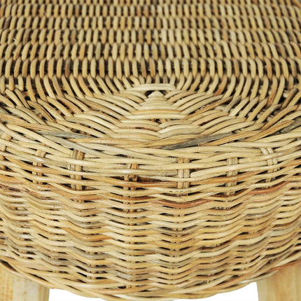 Banc D'entrée Rotin Naturel