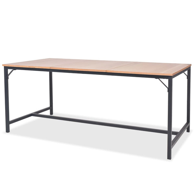 Table À Manger Bois De Frêne 180X90X76 Cm