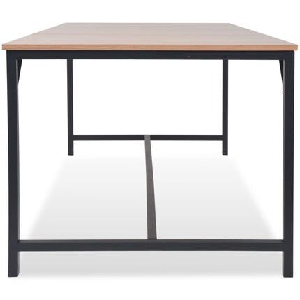 Table À Manger Bois De Frêne 180X90X76 Cm