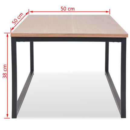 Ensemble De Table Basse 3 Pcs Bois De Frêne