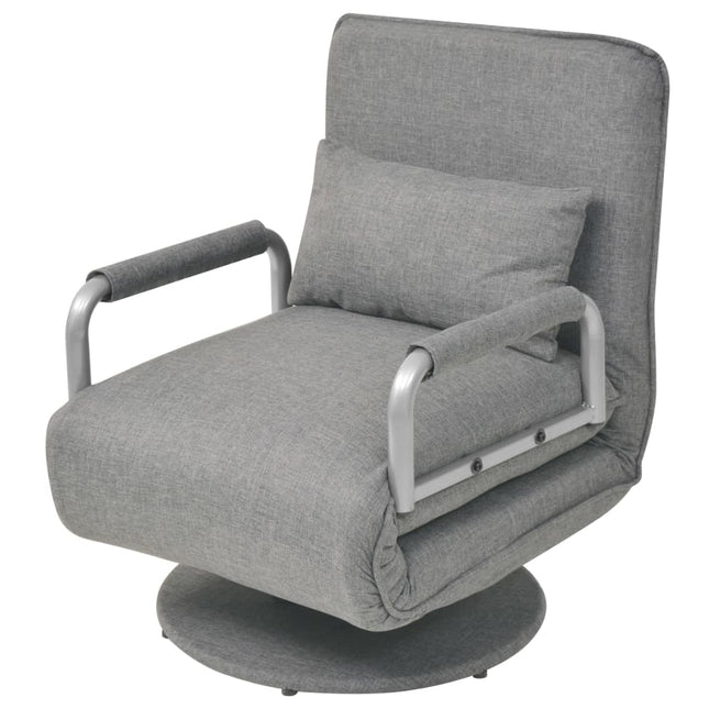 Fauteuil Pivotant Et Canapé-Lit Tissu