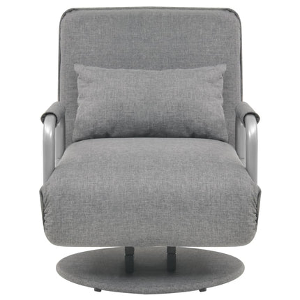 Fauteuil Pivotant Et Canapé-Lit Tissu