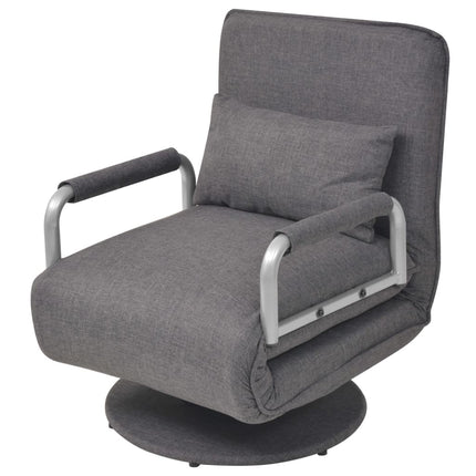 Fauteuil Pivotant Et Canapé-Lit Tissu
