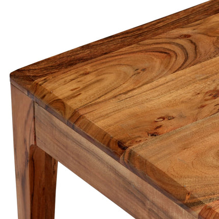 Table Basse Bois Massif 88X50X38 Cm