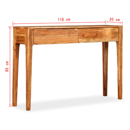 Table Console Bois Massif