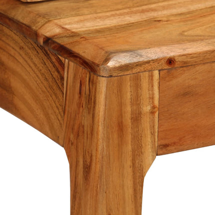 Bureau Avec Tiroirs Bois Massif 88 X 50 X 90 Cm