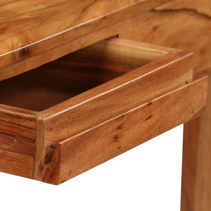 Bureau Avec Tiroirs Bois Massif 88 X 50 X 90 Cm