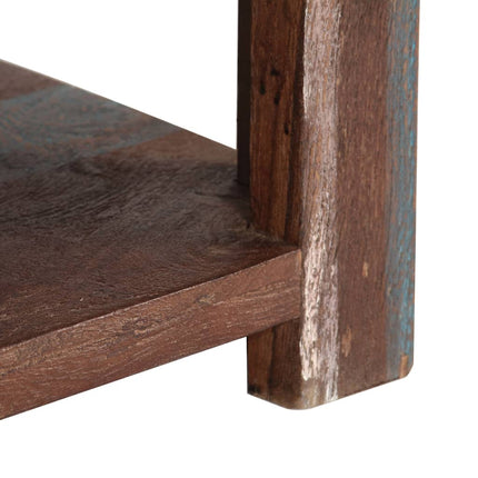 Table Basse Bois Massif Vintage 88X50X38 Cm