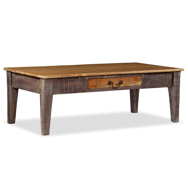 Table Basse Bois Massif Vintage