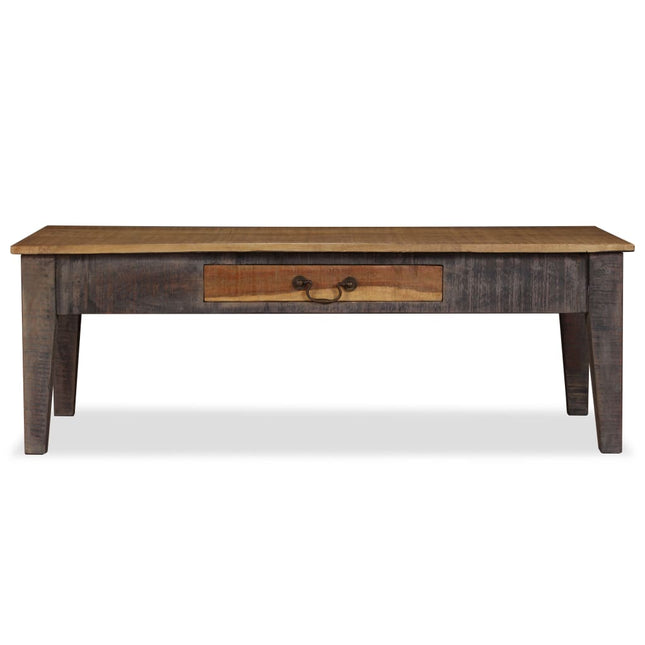 Table Basse Bois Massif Vintage