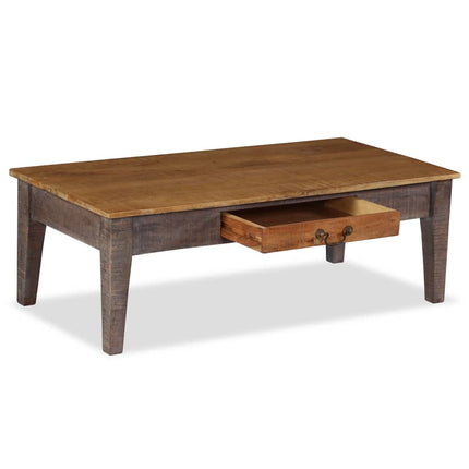 Table Basse Bois Massif Vintage