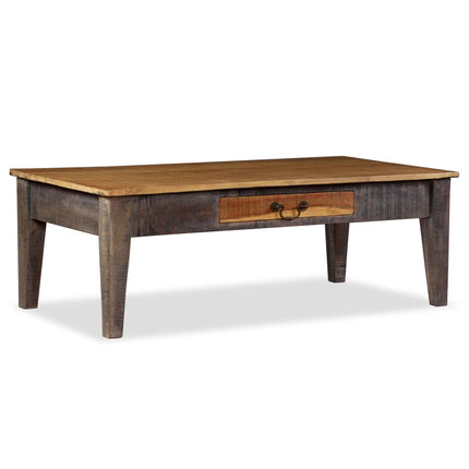 Table Basse Bois Massif Vintage