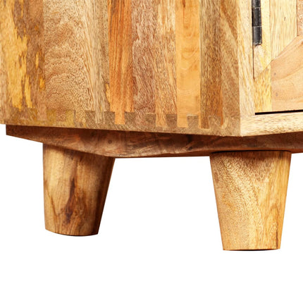 Meuble Tv Bois Massif De Manguier 118 X 35 X 40 Cm