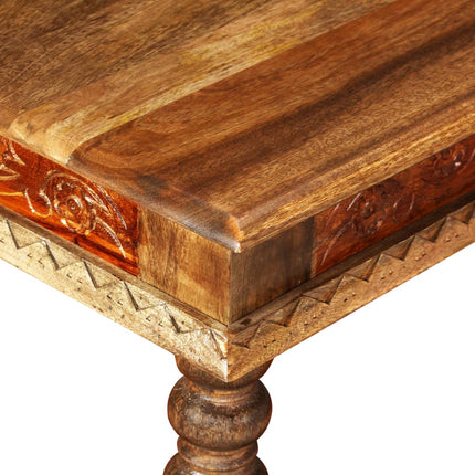 Table Basse Bois Et De Manguier 110X60X38 Cm