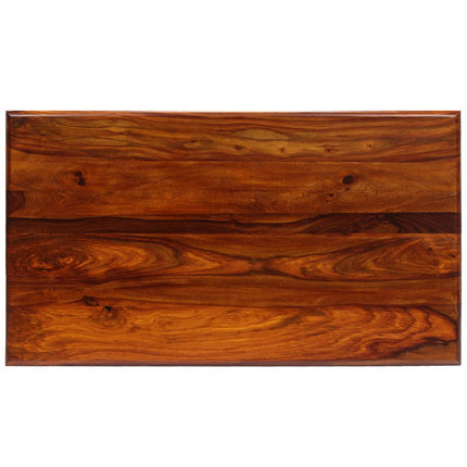 Table Basse Avec Pieds Bouclés Bois Massif