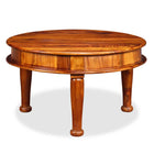 Table Basse Bois Massif 70X70X40 Cm
