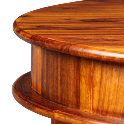 Table Basse Bois Massif 70X70X40 Cm