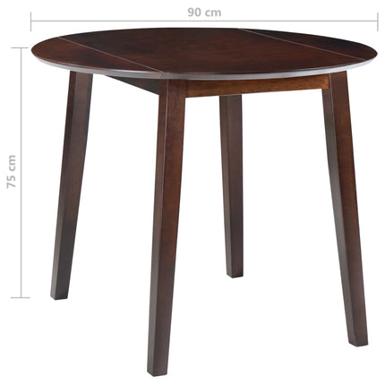 Table De Salle À Manger Ronde À Abattant Mdf