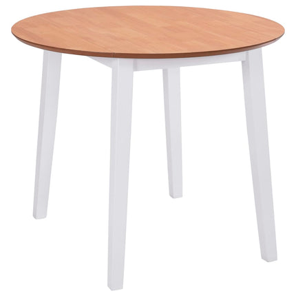 Table De Salle À Manger Ronde À Abattant Mdf