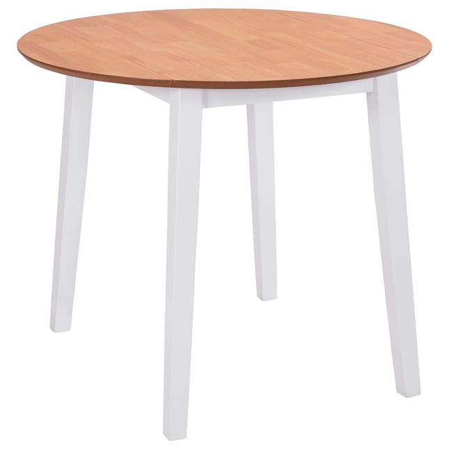 Table De Salle À Manger Ronde À Abattant Mdf