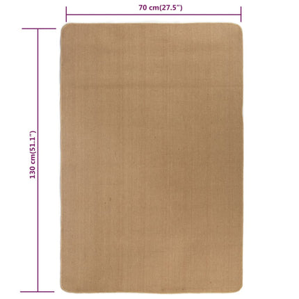 Tapis En Jute Avec Support En Latex Naturel