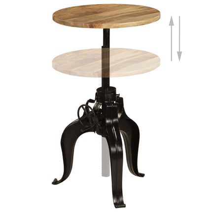 Table De Bar Bois De Manguier Massif