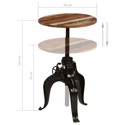 Table De Bar Bois De Récupération Massif