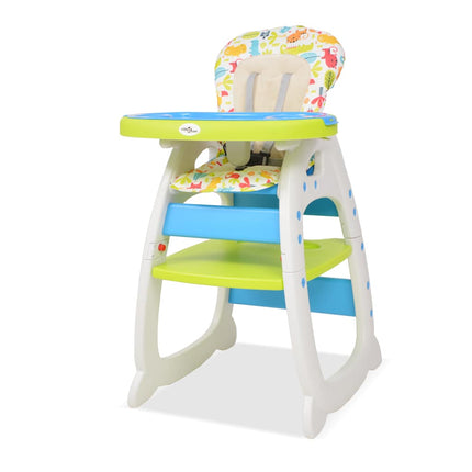 Chaise Haute Convertible 3-En-1 Avec Table