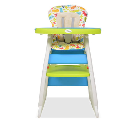 Chaise Haute Convertible 3-En-1 Avec Table