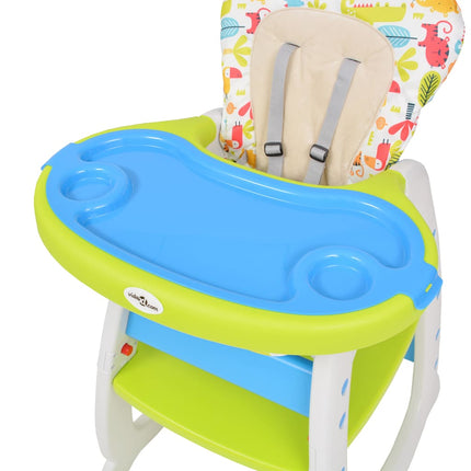 Chaise Haute Convertible 3-En-1 Avec Table