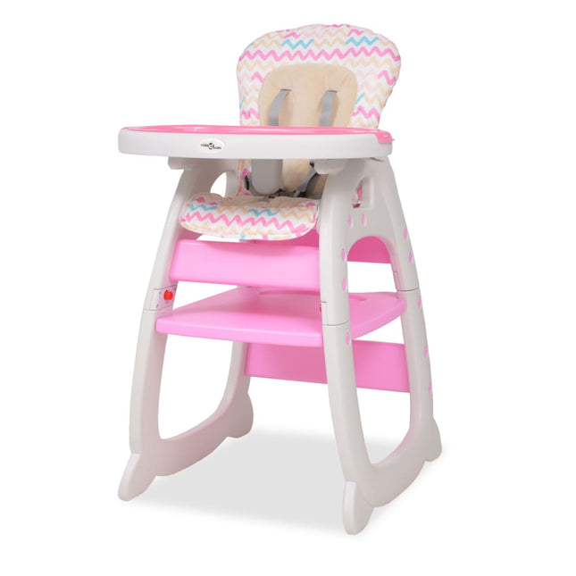 Chaise Haute Convertible 3-En-1 Avec Table