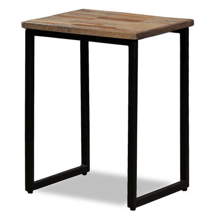 Ensemble De Table Basse Gigogne 3 Pcs Teck Massif Récupération
