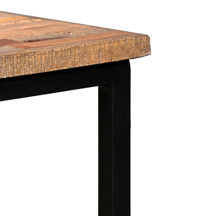 Ensemble De Table Basse Gigogne 3 Pcs Teck Massif Récupération