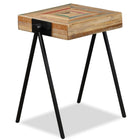 Table D'appoint Teck Massif De Récupération