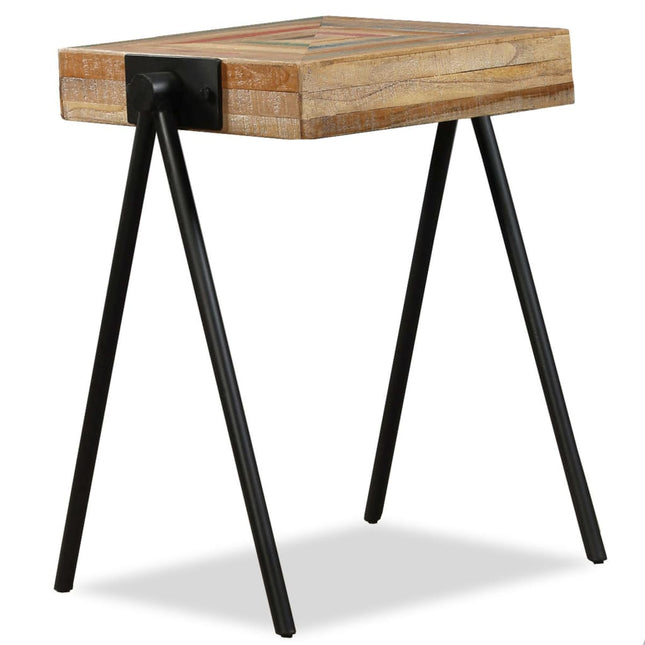 Table D'appoint Teck Massif De Récupération