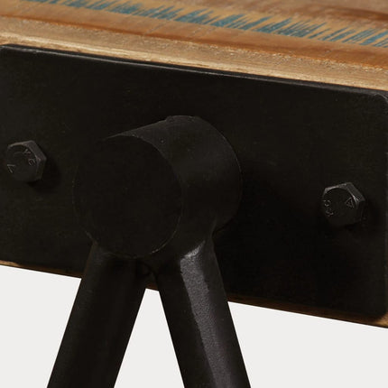 Table D'appoint Teck Massif De Récupération