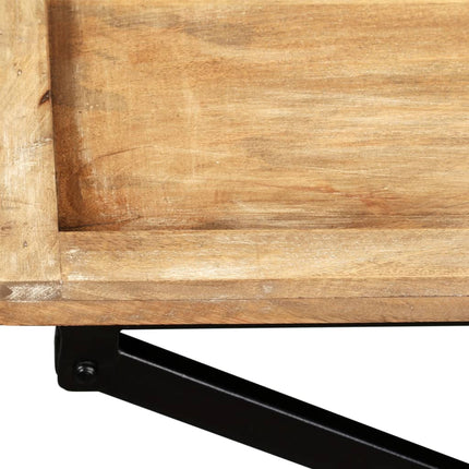 Table Console Bois De Manguier Massif