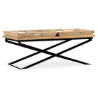 Table Console Bois De Manguier Massif