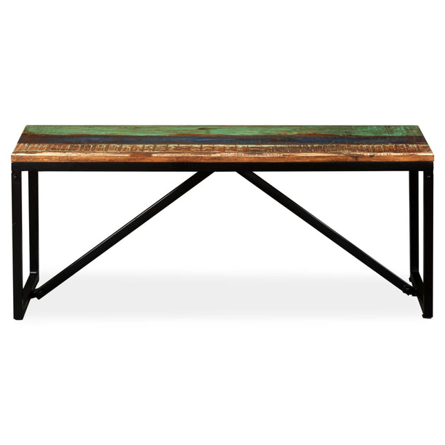 Banc Bois De Récupération Massif
