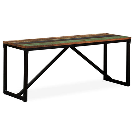 Banc Bois De Récupération Massif