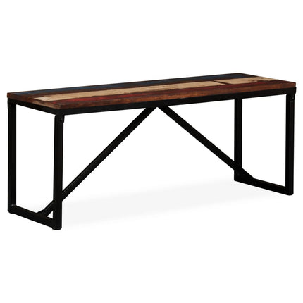 Banc Bois De Récupération Massif