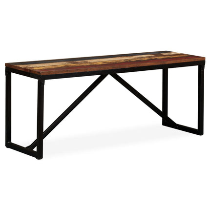 Banc Bois De Récupération Massif