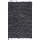 Tapis Chindi Cuir Tissé À La Main