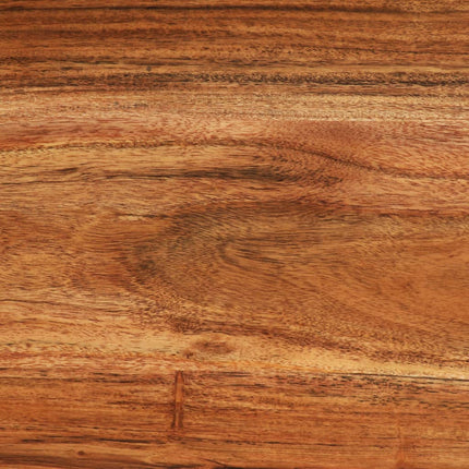 Meuble Tv Avec Tiroirs Bois D’acacia Massif 140 Cm