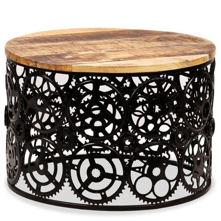 Table Basse Bois De Manguier Massif 60X40 Cm