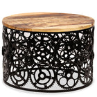 Table Basse Bois De Manguier Massif 60X40 Cm